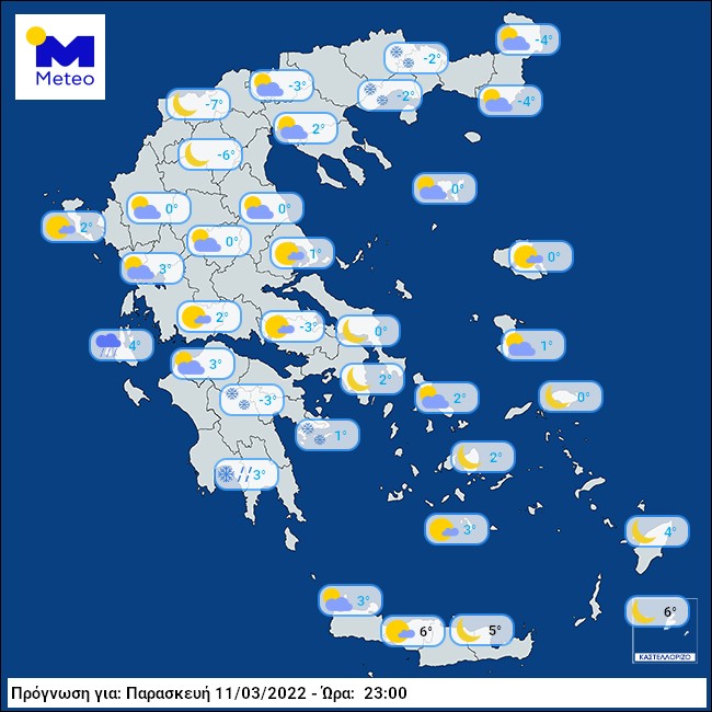 χάρτης πρόγνωσης